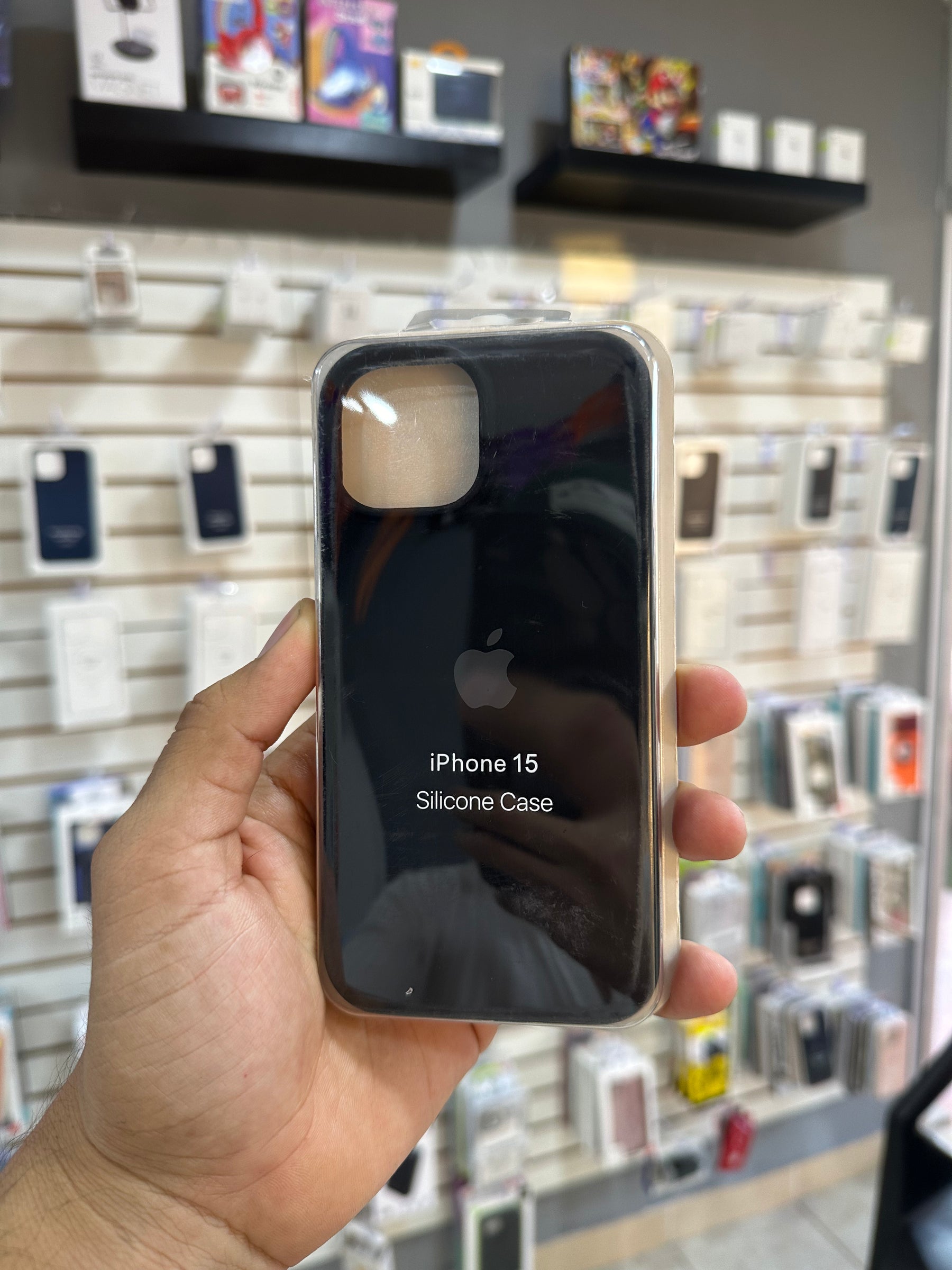 Case Silicón Negra