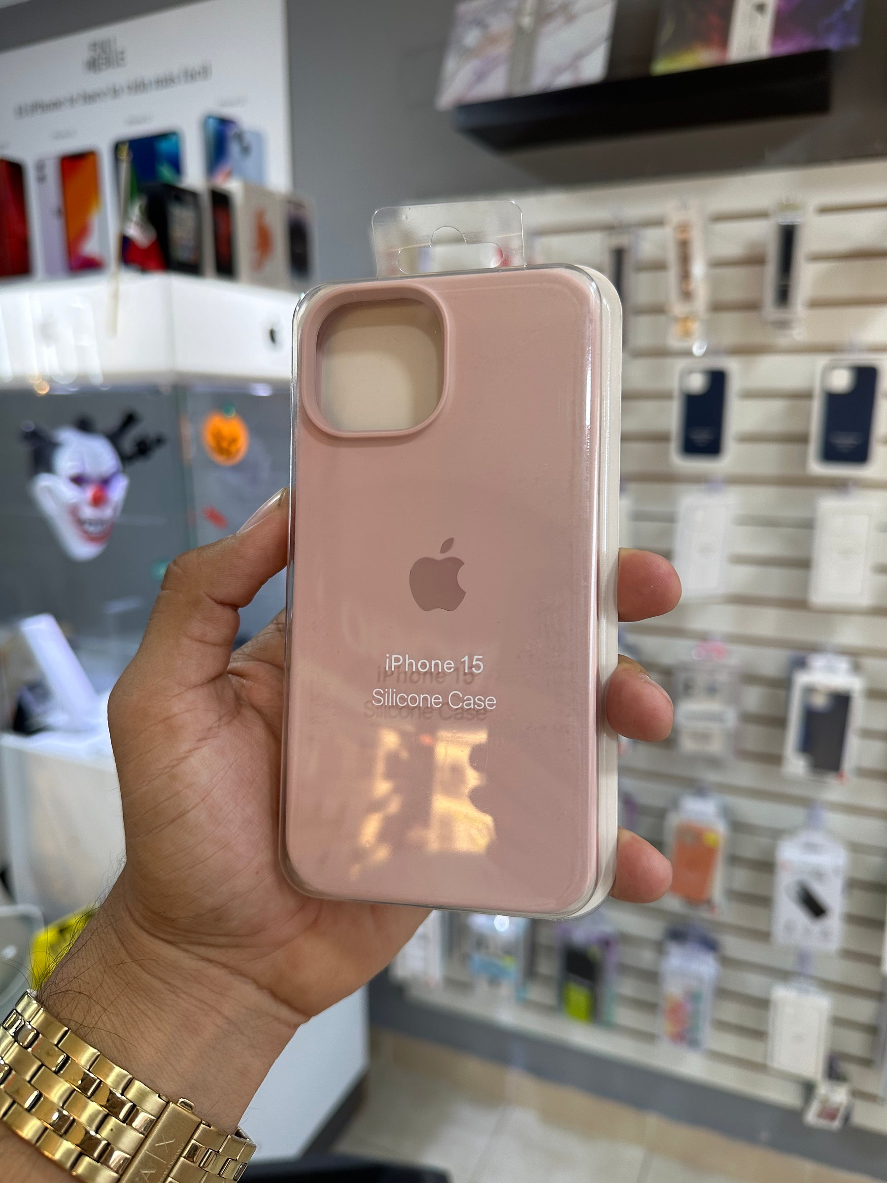 Case Silicón Rosa