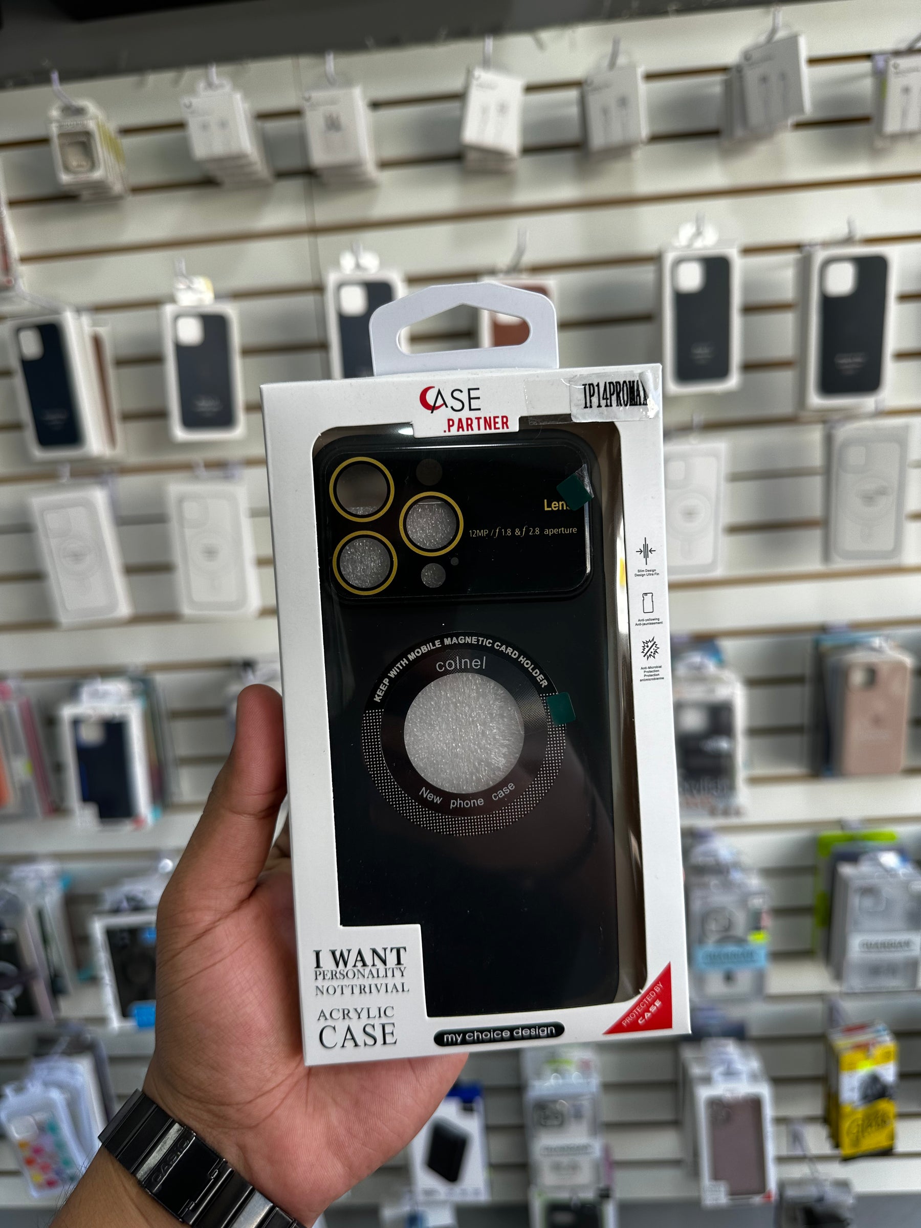 Case Lens Negra