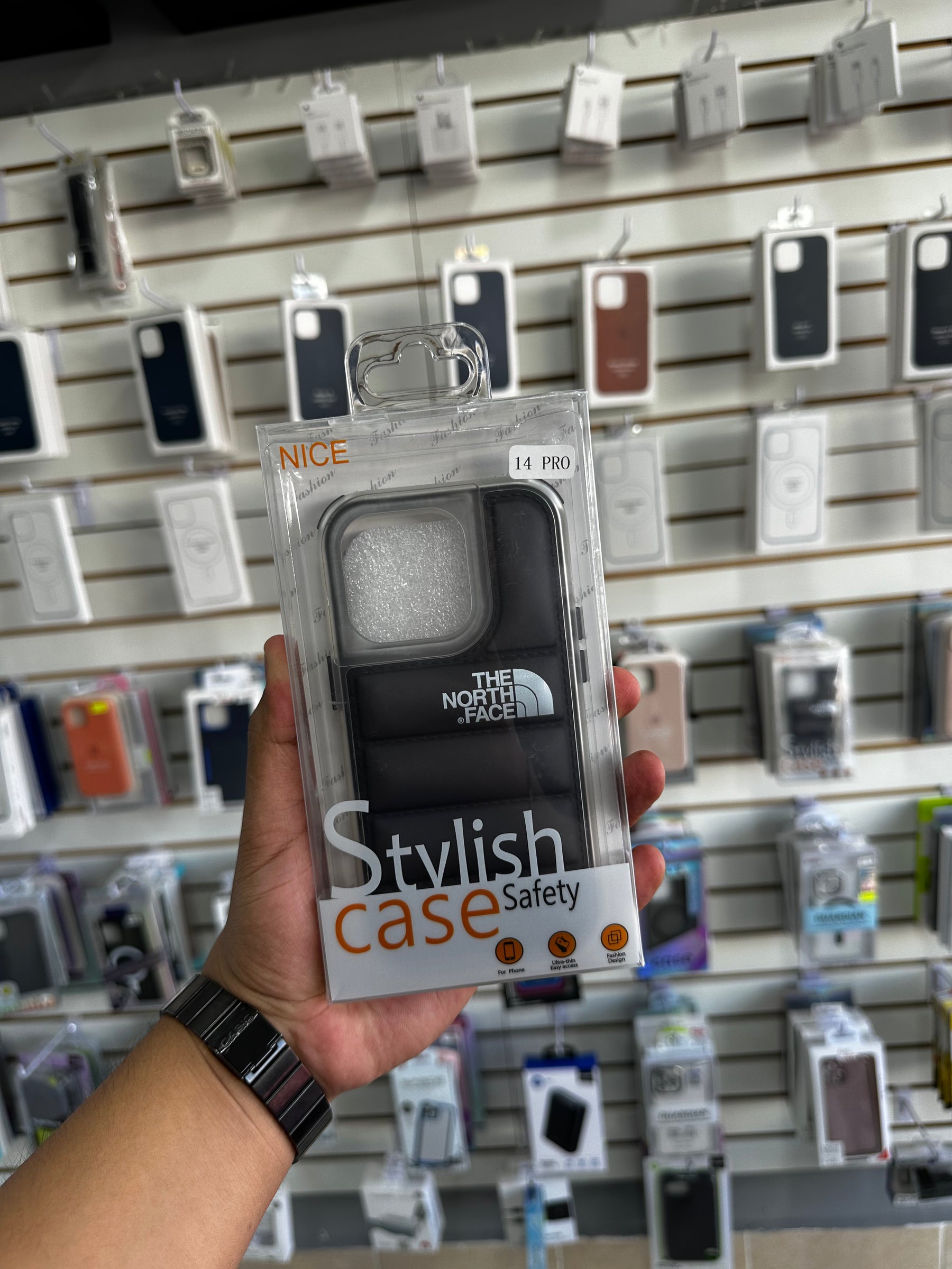 Case North Face Negra