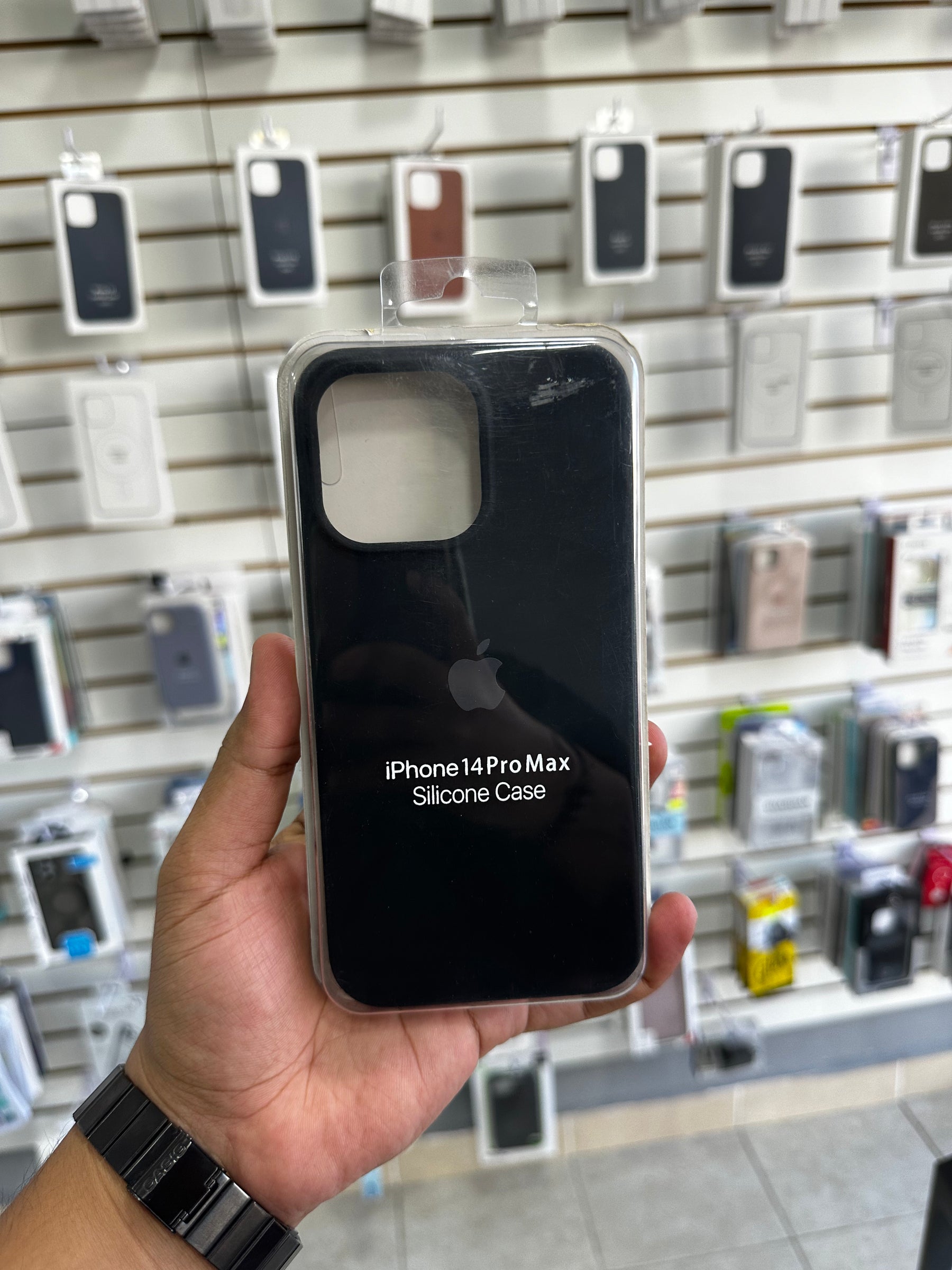 Case Silicón Negra