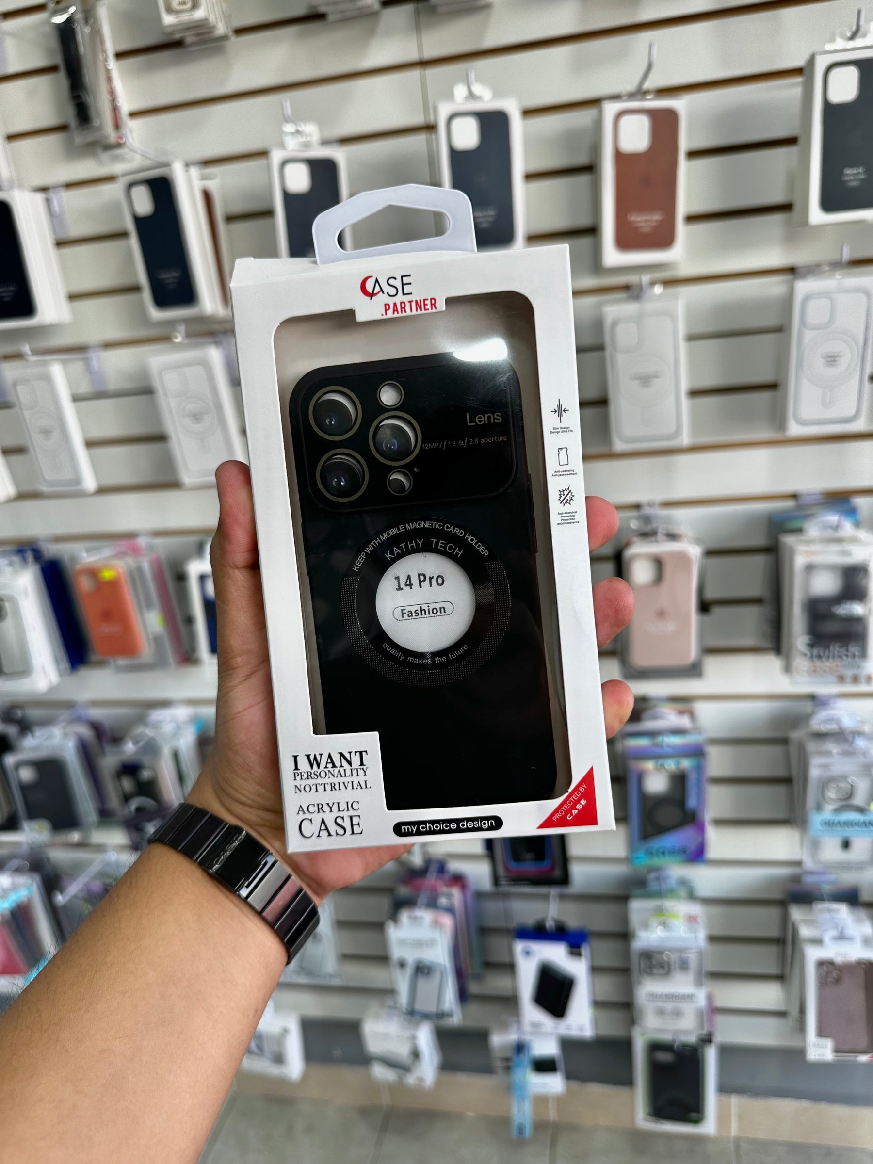 Case Lens Negra
