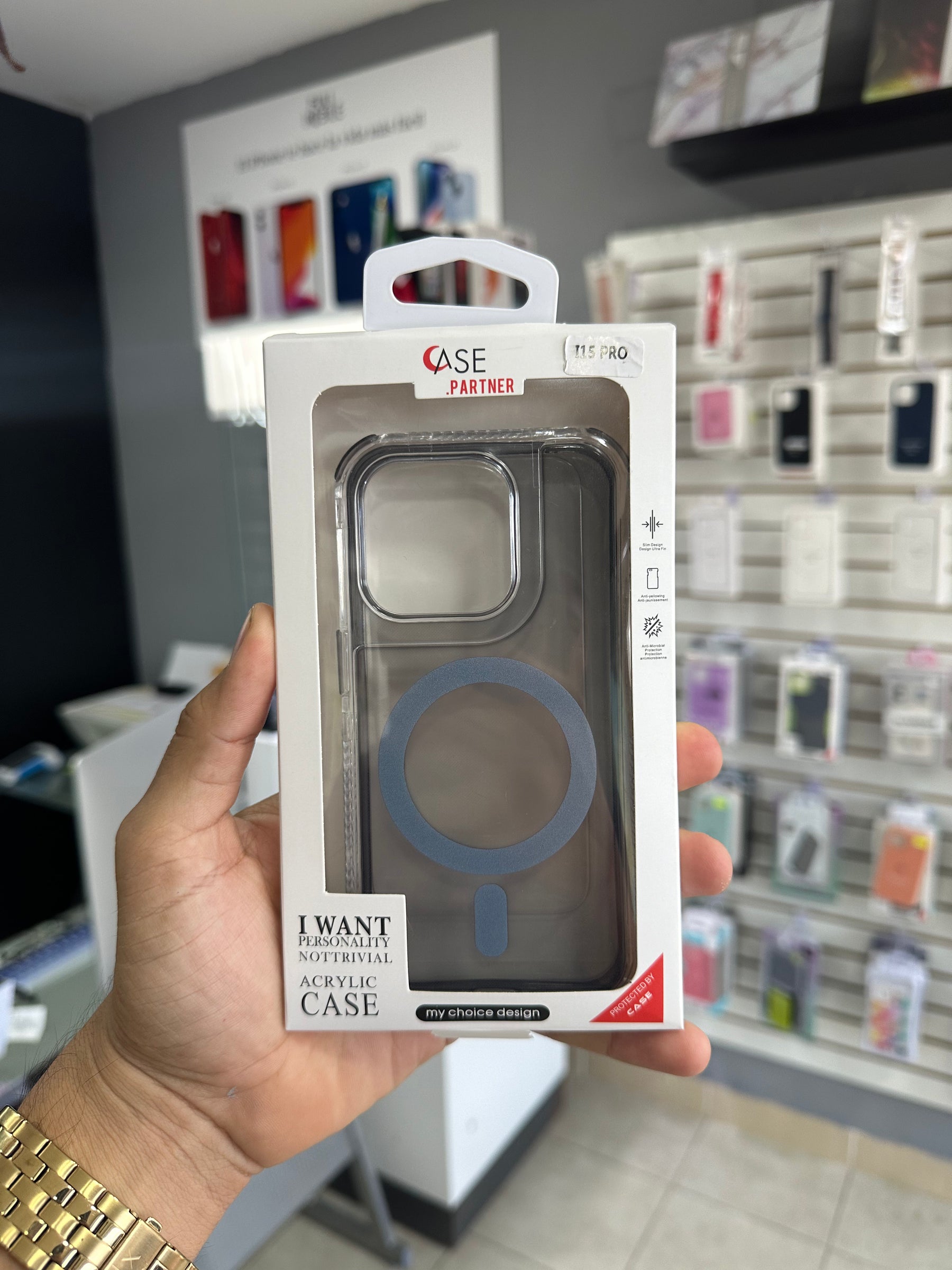 Case MagSafe Curve Negra
