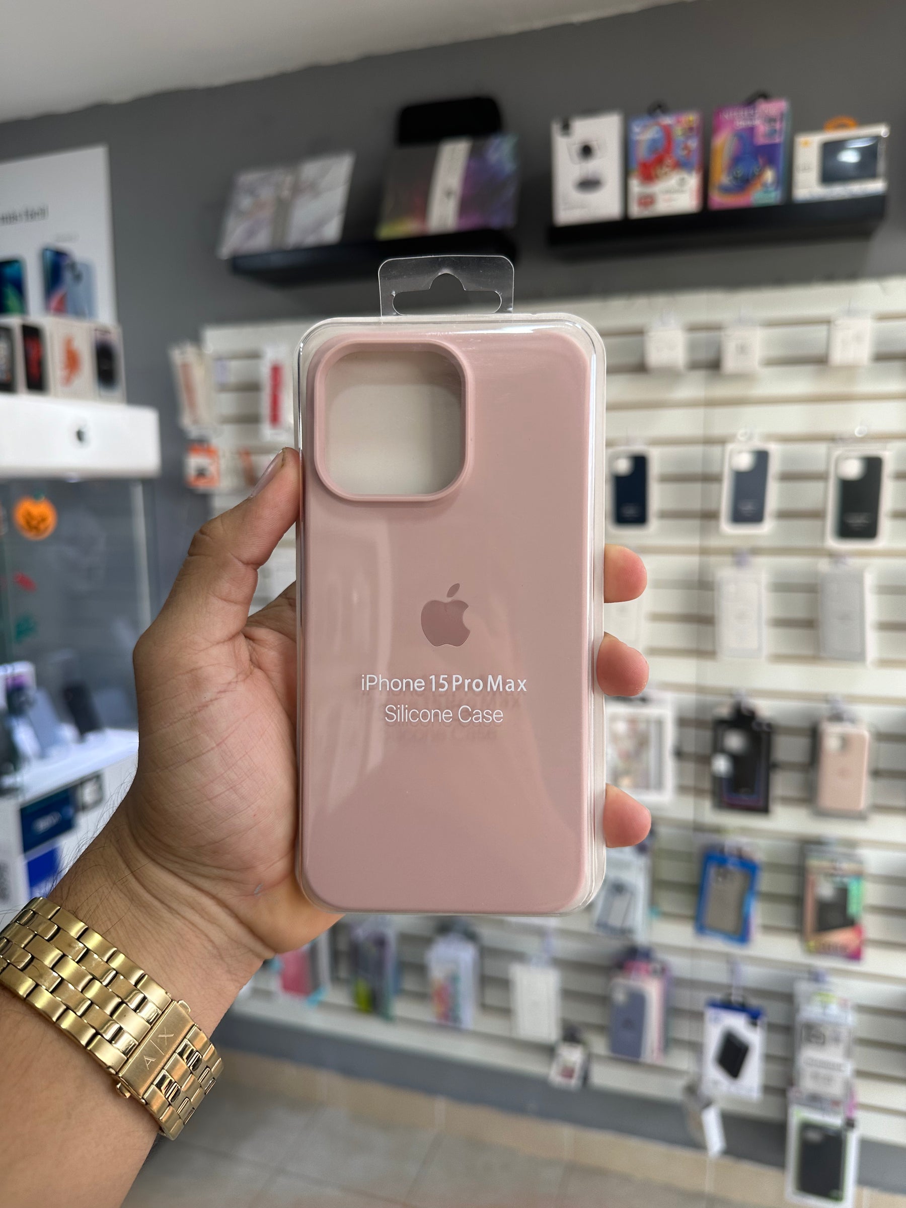 Case Silicón Rosa