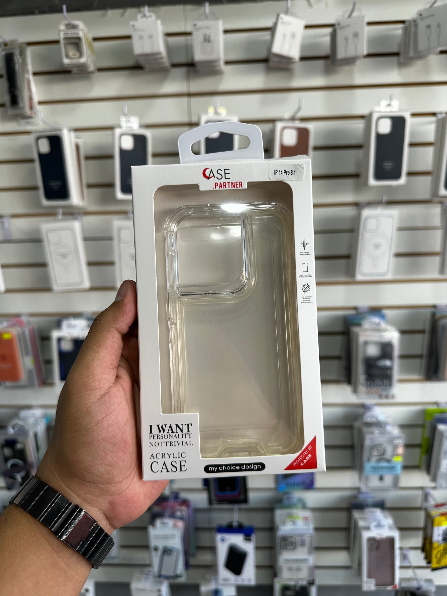 Case Otter Box Transparente