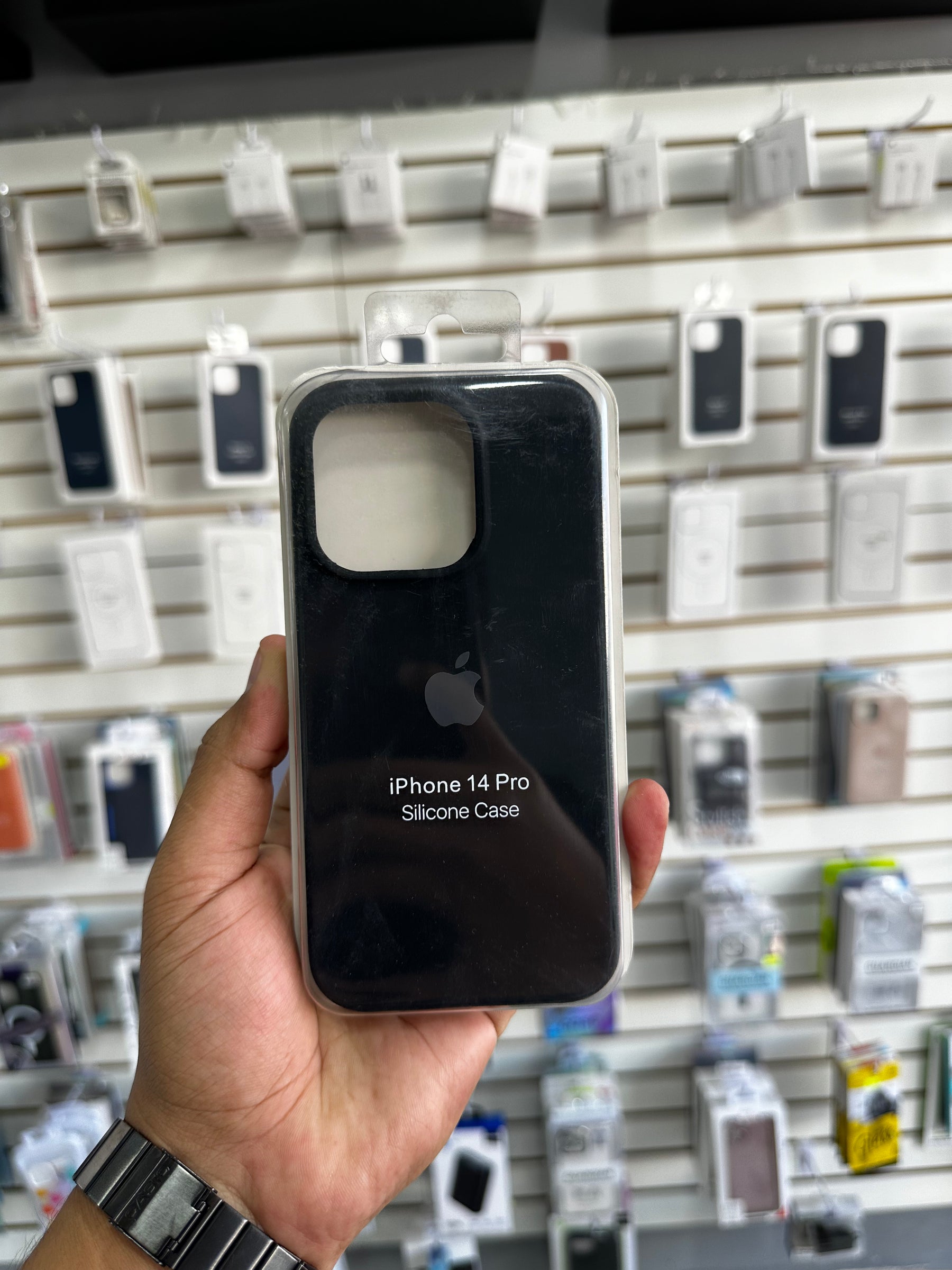 Case Silicón Negra