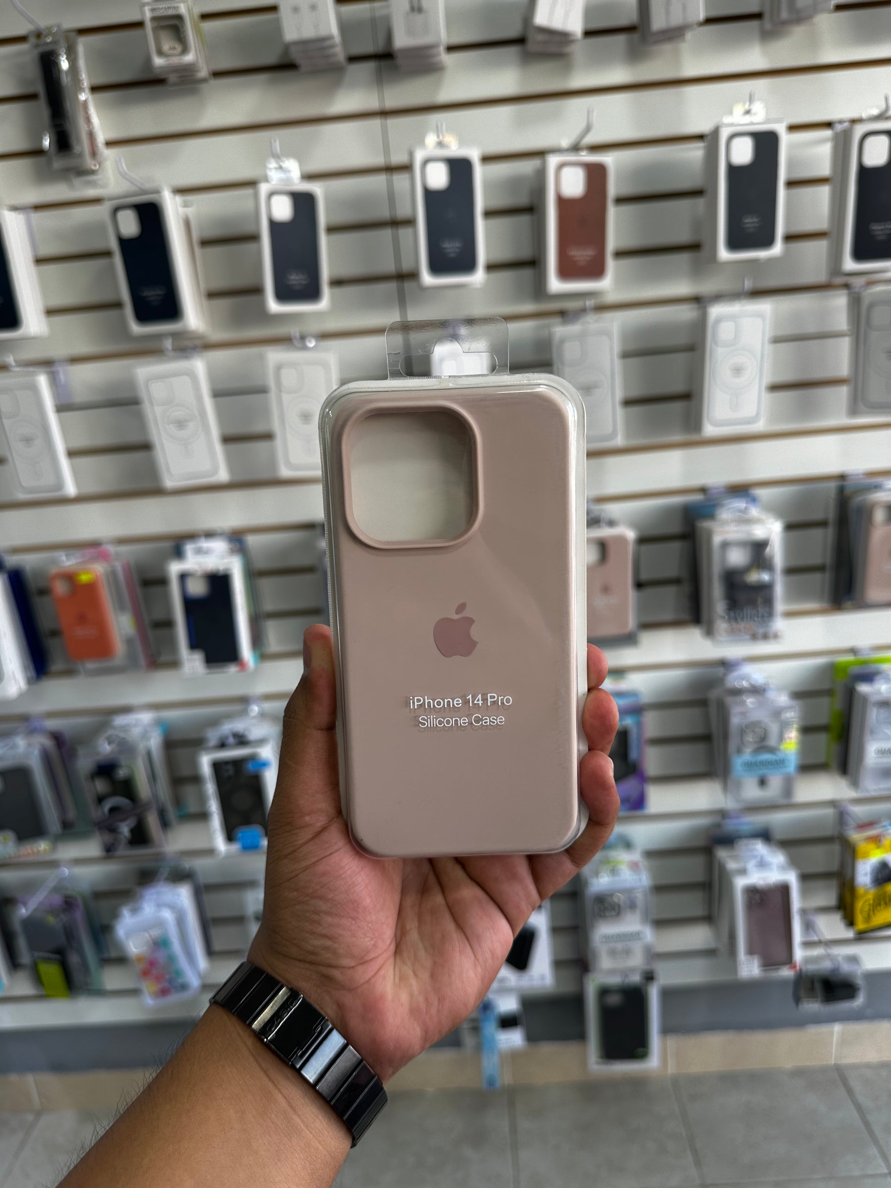 Case Silicón Rosa