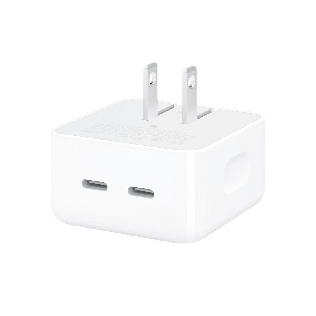 Adaptador de corriente 35 W con doble puerto USB-C - Full Mobile